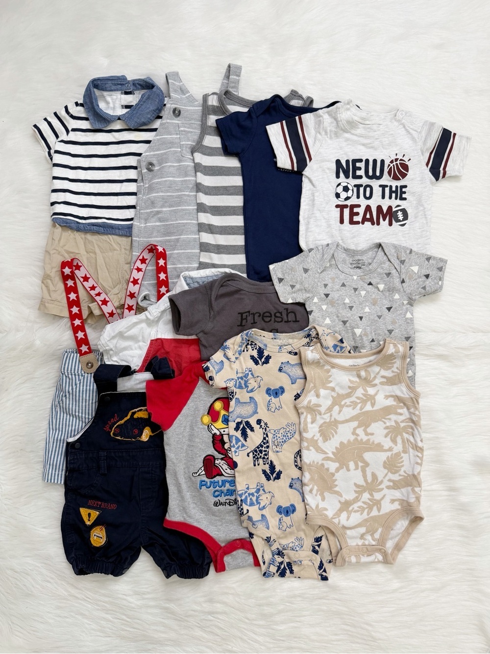 12 Months Baby Boy Summer Clothes LOT